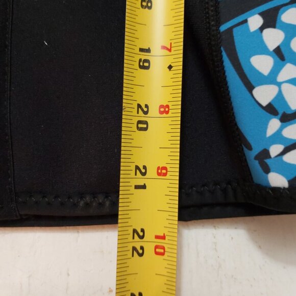 OwnTop Neoprene Wetsuit Jacket - Blue Floral Design - Men/Women Surfing - Picture 6 of 6